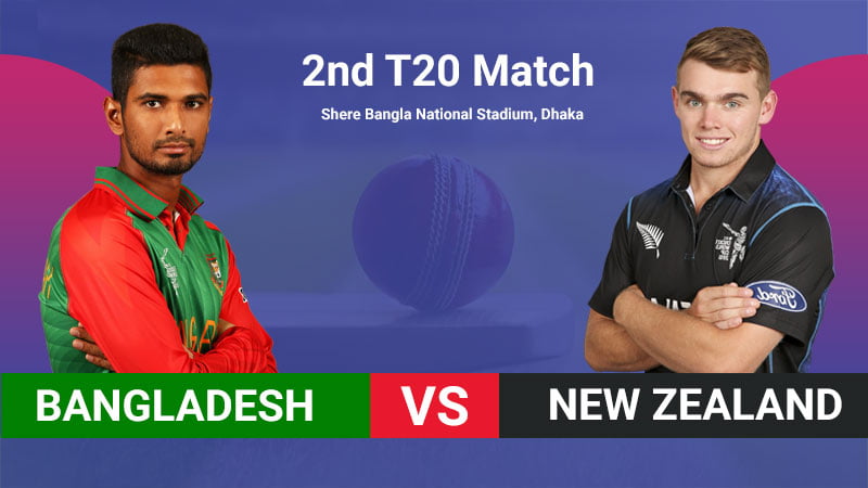 New Zealand vs Bangladesh 2nd T20 Match Prediction