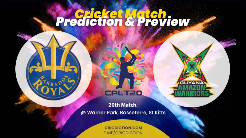 Barbados Royals vs Guyana Amazon Warriors