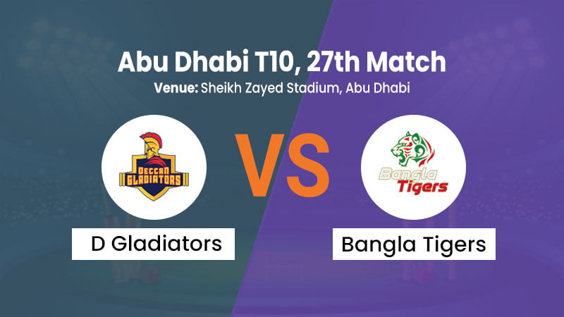 Deccan Gladiators vs Bangla Tigers