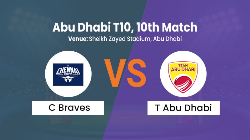 The Chennai Braves vs Team Abu Dhabi