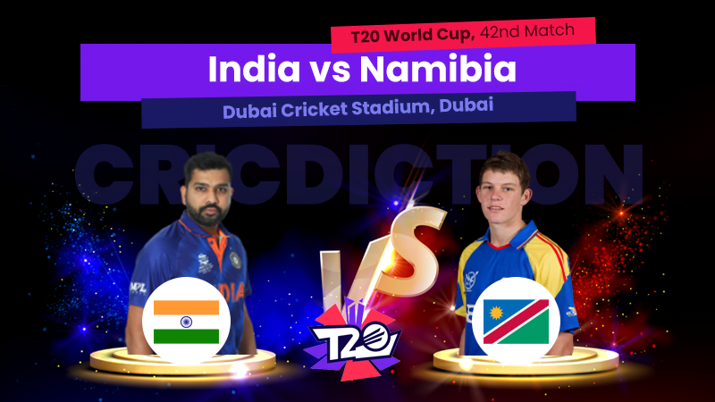 IND vs NAM, 42nd Match