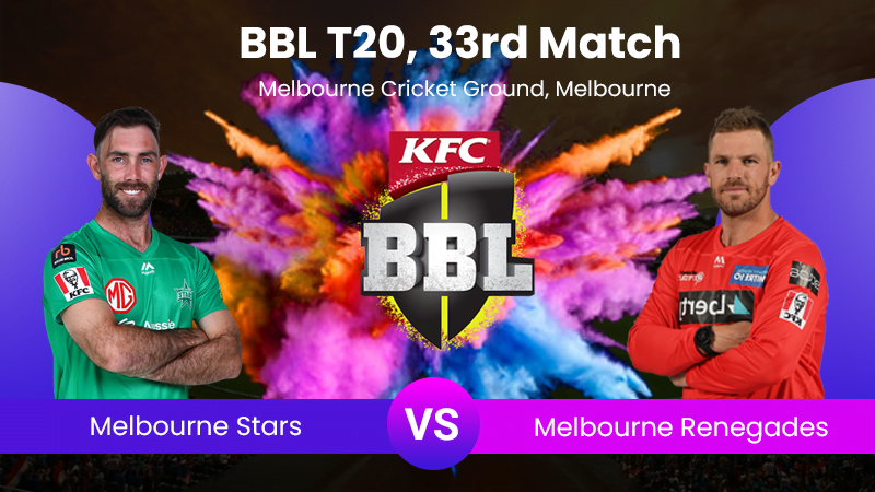 Melbourne Stars vs Melbourne Renegades
