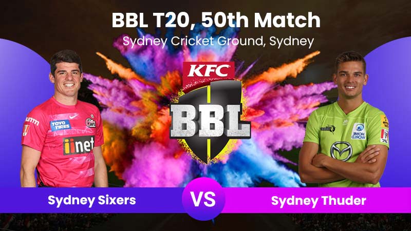Sydney Sixers vs Sydney Thunder