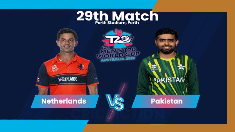 Netherlands vs Pakistan