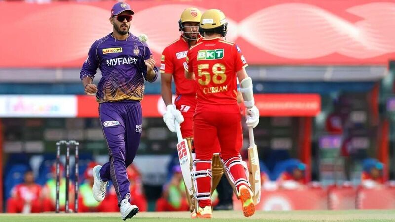 kolkata knight riders vs punjab kings timeline