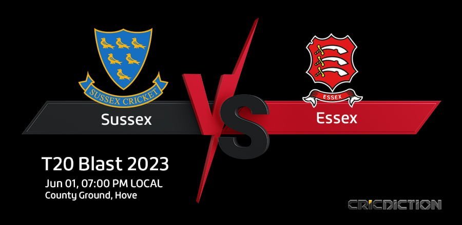Sussex vs Essex, South Group