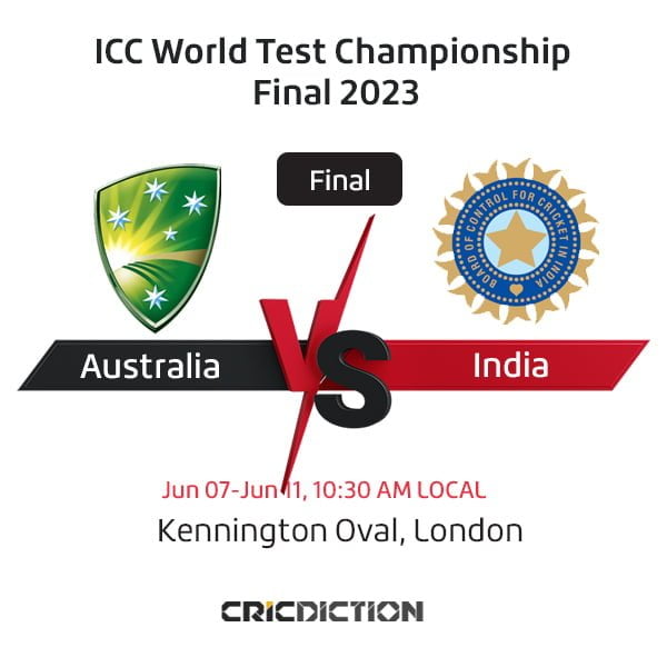 Australia vs India, Final