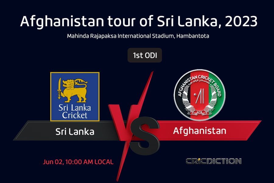 Sri Lanka vs Afghanistan, 1st ODI