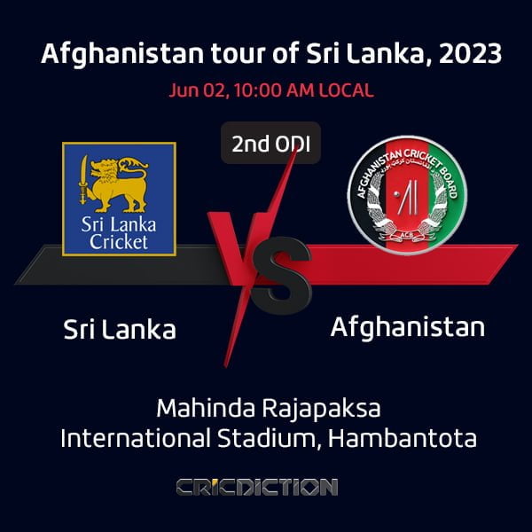 Sri Lanka vs Afghanistan, 2nd ODI - Live Cricket Score, Commentary
