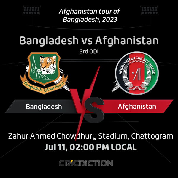 Bangladesh vs Afghanistan, 3rd ODI - Live Cricket Score, Commentary