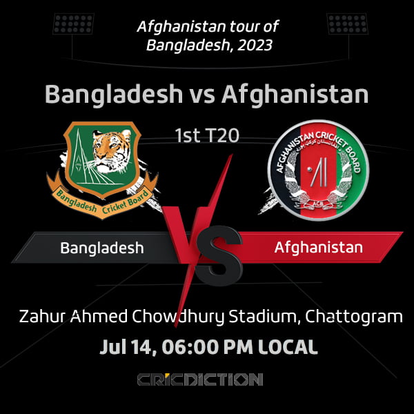 Bangladesh vs Afghanistan, 1st T20I