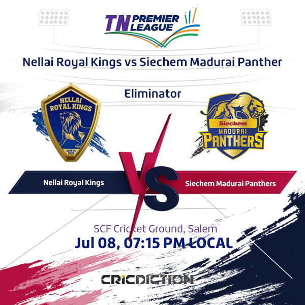 Chepauk Super Gillies vs IDream Tiruppur Tamizhans, 5th Match - Live Cricket Score