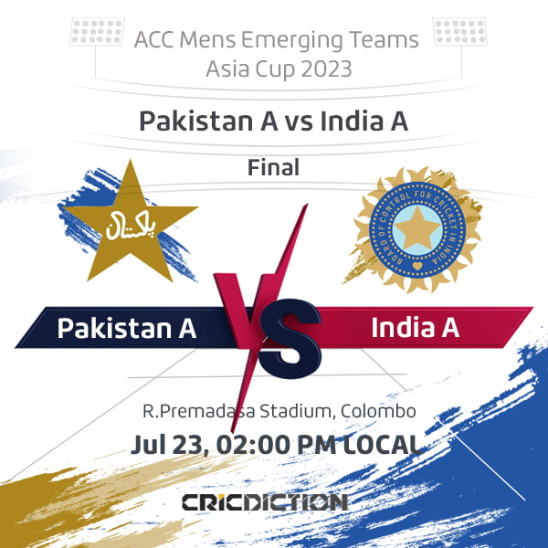 Pakistan A vs India A, Final - Live Cricket Score, Commentary