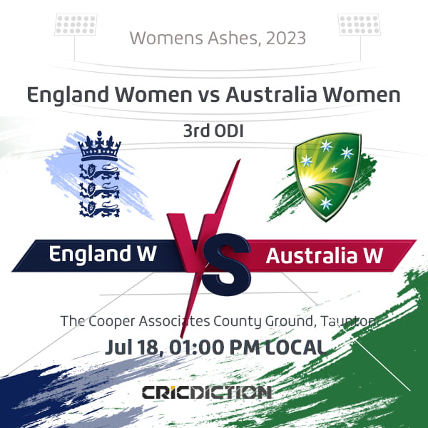 LIVE: Who will win today's match prediction? England Women vs Australia Women, 3rd ODI . Cricket Match Prediction