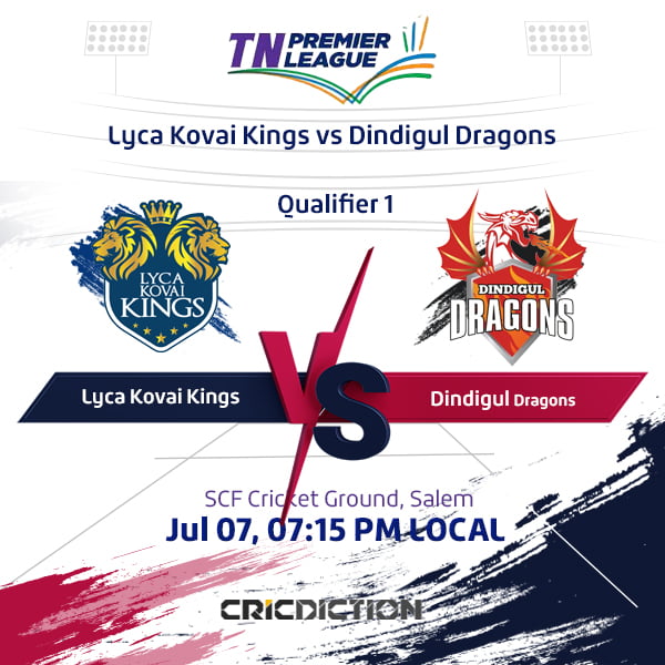 Lyca Kovai Kings vs Dindigul Dragons, Qualifier 1