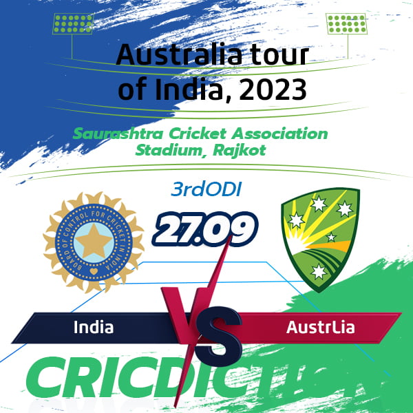 India vs Australia, 3rd ODI 