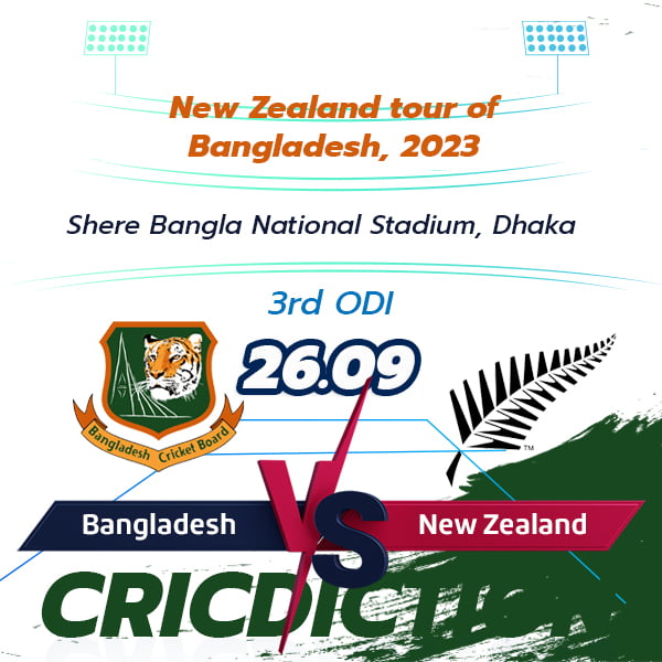Bangladesh vs New Zealand, 3rd ODI