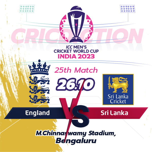 England vs Sri Lanka, 25th Match