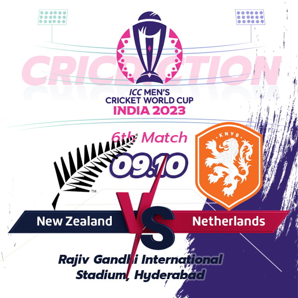 New Zealand vs Netherlands, 6th Match