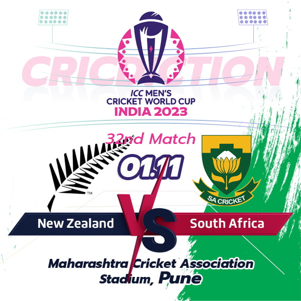 New Zealand vs South Africa, 32nd Match