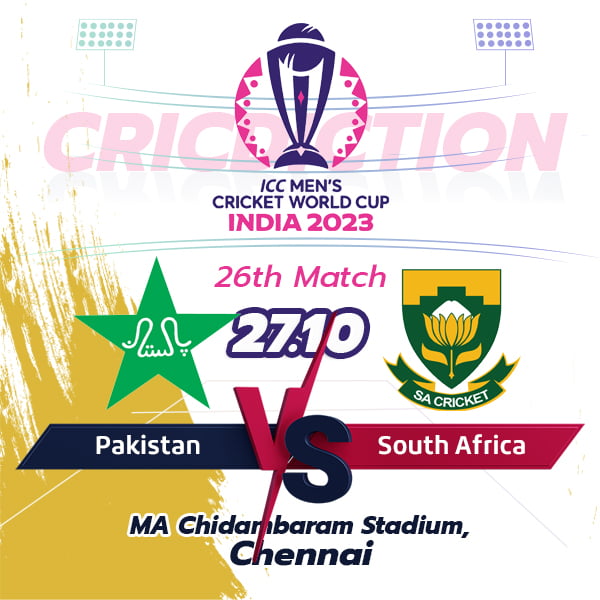 Pakistan vs South Africa, 26th Match