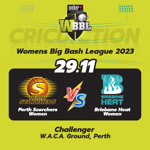 Perth Scorchers Women vs Brisbane Heat Women, Challenger
