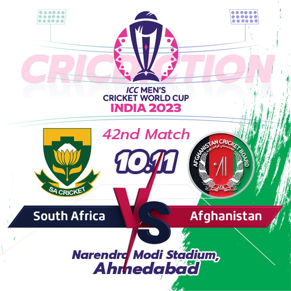 South Africa vs Afghanistan, 42nd Match
